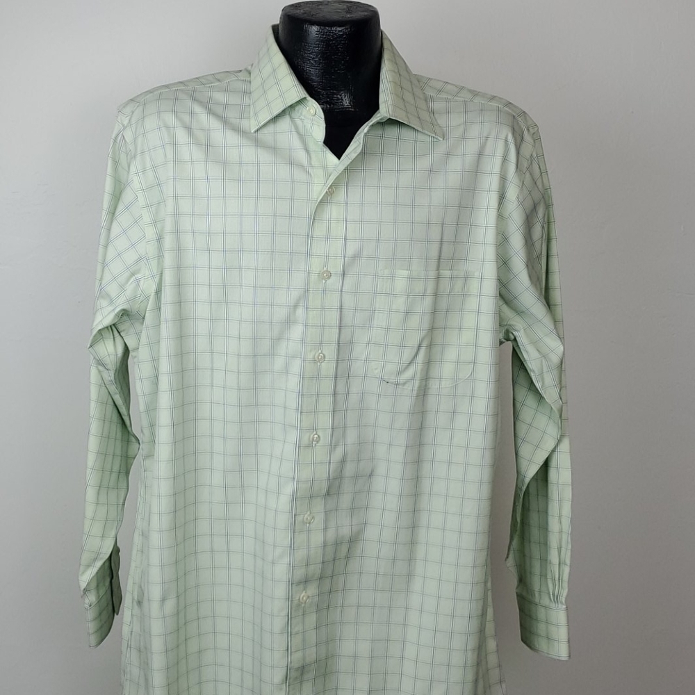 Brooks Brothers Men’s Dress Shirt 16.5-33 Long Sleeve Classic Fit Premium Cotton